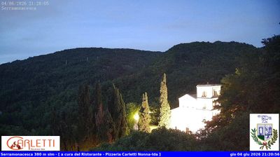 Live webcam in Serramonacesca, Itàlia