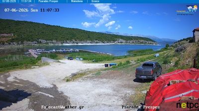 Live webcam in Pustec, Albanië