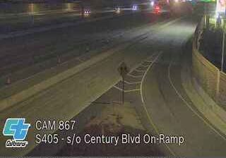 Inglewood › South: I-405 : (867) s/o Century Blvd On-Ramp