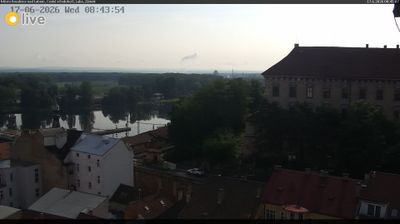 Live webcam in Roudnice nad Labem, Csehország