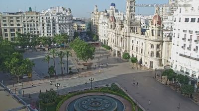 Valencia › South-west: Plaça de l'Ajuntament