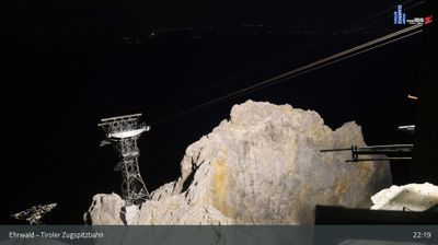 Gemeinde Ehrwald: Ehrwald, Zugspitze - Tiroler Zugspitzbahn Bergstation