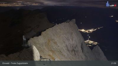 Gemeinde Ehrwald: Ehrwald, Zugspitze - Tiroler Zugspitzbahn Bergstation