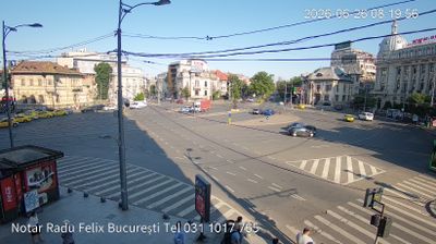 Букурещ › South-east: Bucharest-University-of-Economic-Studies - Piata Romana - Bulevardul General Gheorghe Magheru