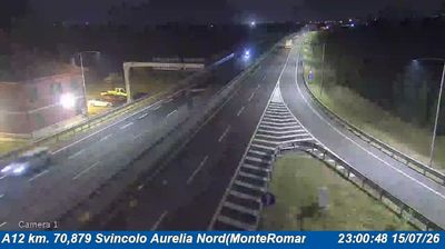 Tarquinia: A12 km. 70,879 Svincolo Aurelia Nord(MonteRomano)