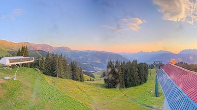 Megeve › South-west: Télécabine du Mont d'Arbois (1840 Mètres) - Mont Joly - Rochebrune - Aiguille Croche