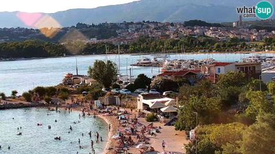 Podstrana - Miljevac: Podstrana Beach - Live View from Hotel Split