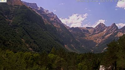 Live webcam in Fanlo, اسپانیا