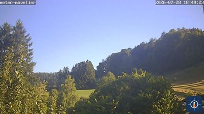 Live webcam in Movelier, Svizzera