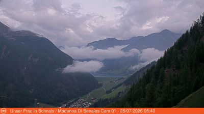 Live webcam in Schnals - Senales, Italien
