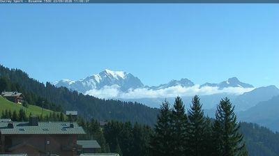 Villard-sur-Doron › North-east: Le Mont-Blanc
