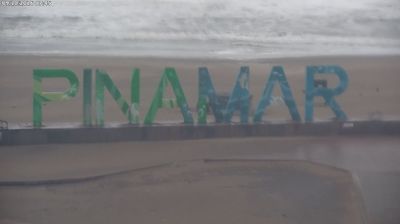 Pinamar › East: Rotonda Bunge y El mar - Beach Pinamar - Pinamar Pier