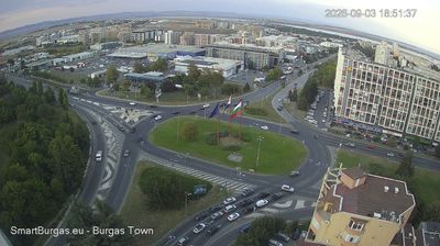 Burgas › North-east: bulevard "Stefan Stambolov" - bulevard "Transportna"
