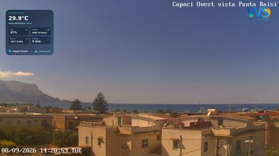 Capaci › West: Punta Raisi - Monte Monaco