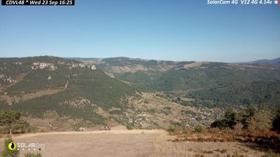 Live webcam in Ispagnac, France
