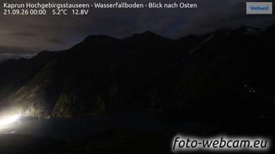 Kaprun: Hochgebirgsstauseen - Wasserfallboden - Blick nach Osten