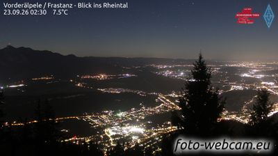 Stadt Feldkirch: Vorderälpele - Frastanz - Blick ins Rheintal