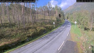 Live webcam in Holmedal, Norway