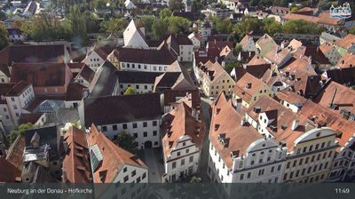 Neuburg an der Donau: Hofkirche, Ehemalige Hofapotheke - Birdland Jazzclub