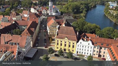 Neuburg an der Donau: Hofkirche, Provinzialbibliothek