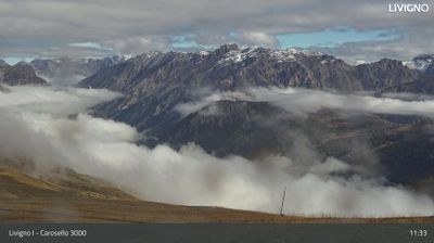 Livigno: I - Carosello 3000 - Seggiovia Federia Monte