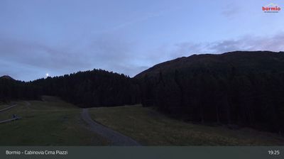 Valdidentro: Bormio I - Arrivo Cabinovia Cima Piazzi, Campo scuola