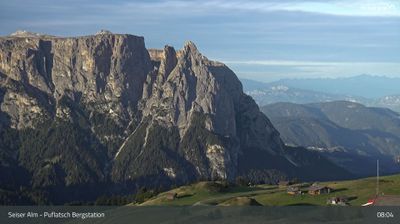 Kastelruth - Castelrotto: Seis am Schlern - Puflatsch Bergstation