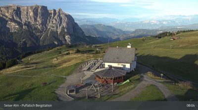 Kastelruth - Castelrotto: Seis am Schlern - Puflatsch Bergstation