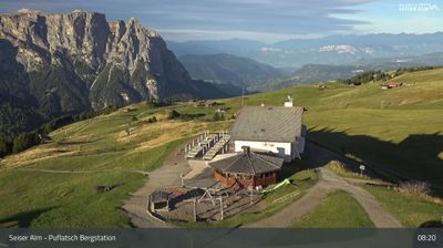 Kastelruth - Castelrotto: Seis am Schlern - Puflatsch Bergstation
