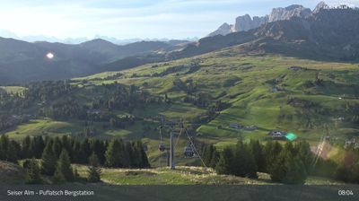 Kastelruth - Castelrotto: Seis am Schlern - Puflatsch Bergstation