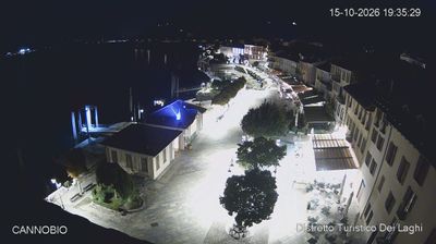 Webcam Cannobio › South-east: Piazza Vittorio Emanuele III
