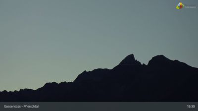 Webcam Brenner - Brennero: Gossensass - Pflerschtal, Weißwand in Pflersch - Parete bianca in Val di Fleres