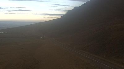 Siglufjorur: Siglufjarðarvegur við Herkonugil