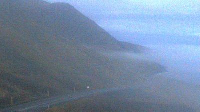 Siglufjorur: Siglufjarðarvegur við Herkonugil