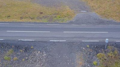 Olafsfjorur: Ólafsfjarðarvegur við Sauðanes
