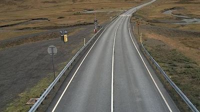 Siglufjorur: Héðinsfjarðargöng í Héðinsfirði Siglufjarðarmegin