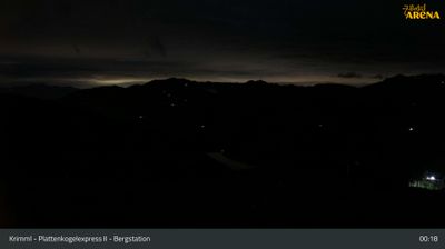 Krimml: Zillertalarena - Plattenkogelexpress II - Bergstation