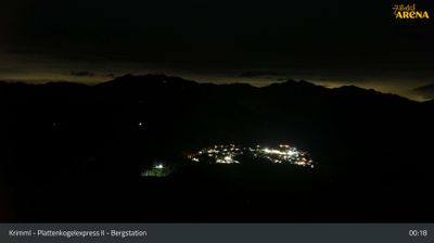 Krimml: Zillertalarena - Plattenkogelexpress II - Bergstation