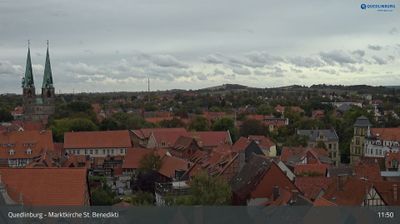 Quedlinburg: Marktkirche St. Benedikti, Nikolaikirche und historische Neustadt