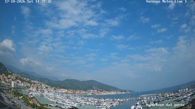 Live webcam in Varazze, Italy