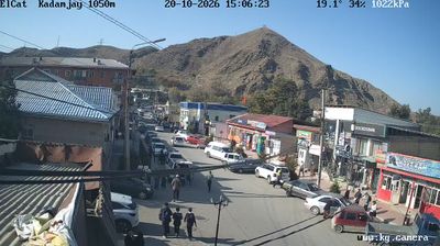 Live webcam in Kadamjay, Kyrgyzstan