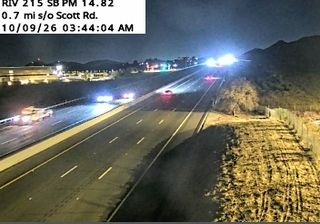 Menifee › South: I-215 : (237) 0.7 Miles South of Scott Road