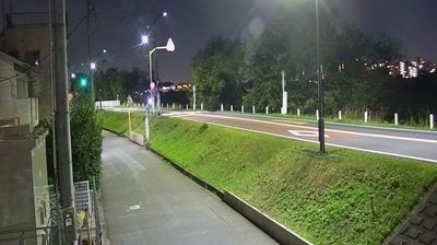 Webcam: Denenchofu 5: South-east: Den-en-chofu 5 - Tōkyō Prefectural Route 11 - Tama River