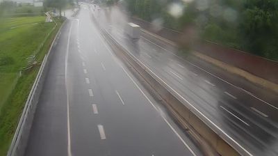 Zadnja slika ob 12h: Avtocesta Ljubljana - Koper, Log-Dragomer
