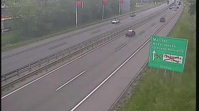Zadnja slika ob 12h: Ljubljana - južna obvoznica, počivališče Barje