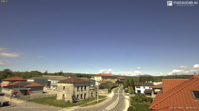 Zadnja slika ob 12h: Ilirska Bistrica: severozahod
