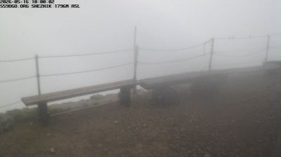 Zadnja slika ob 12h: Snežnik (1796m)