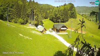 Zadnja slika ob 12h: Smučišče Rudno