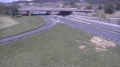 Zadnja slika ob 12h: Celje, AC Maribor - Ljubljana, priključek Celje - center