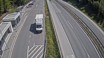 Zadnja slika ob 12h: Avtocesta Ljubljana - Maribor, počivališče Zima